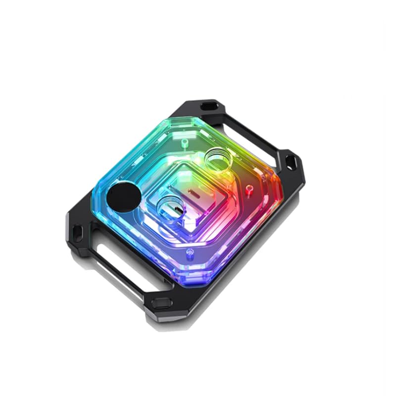 Copper CPU Water Cooling Block CPU Waterblock for AMD Ryzen 7/5/3 X470 X570 Intel I7 LGA 115X 2011 2066 (for AMD)