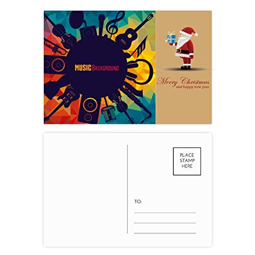 Cartes postales Père Noël Bleu lot de 20 parfaites pour accompagner vos cadeaux