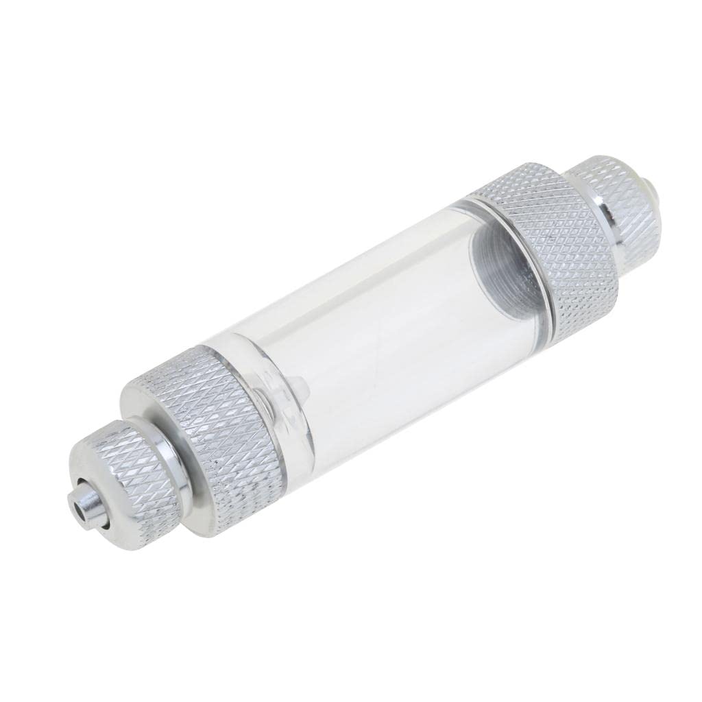 Creations Pets Products Aluminum Alloy + Glass Aluminium Aquarium Inline CO2 Bubble Counter with Check Valve Dual HeadPet Supplies|Fish & Aquariums|Co2 Equipment-image-31