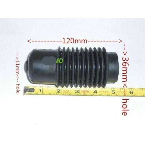 Caja de cambios de dirección para Go Kart Kinroad Kandi BMS con fuelle de goma resistente 2