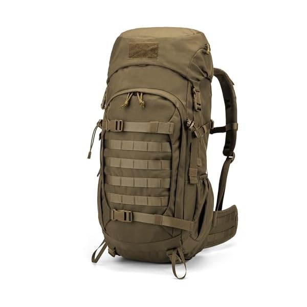 Mardingtop 50L Hiking Backpack,Backpacking Backpack with Rain Cover for Hiking,Backpacking,Rucking,Camping,Survival