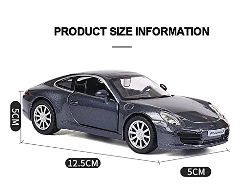 Apliqe Scale Model Vehicles For Die-Cast Porsche 911 Carrera S Toy Car Metal Sports Car Pull Back Toy Car 1/32 Sophisticated Gift Choice #TOP2