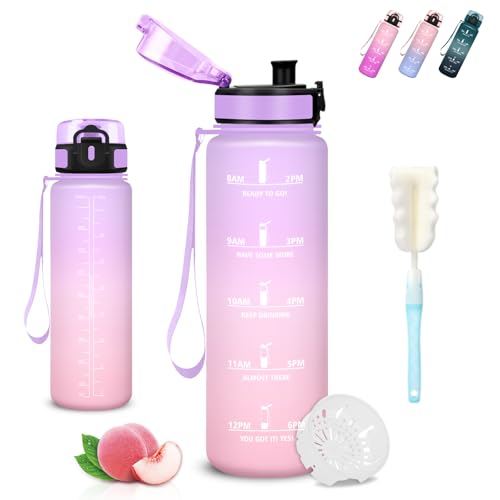 Mujigaga 1L Leakproof Water Bottle