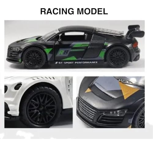 Image of Diecast Metal Car Toy for Kids 1:36 Scale Model | Pull Back Action with No Light & Sound | Openable Doors | Alloy Model Car for Kids | Collectible Toy Car Gift for Boys & Adults