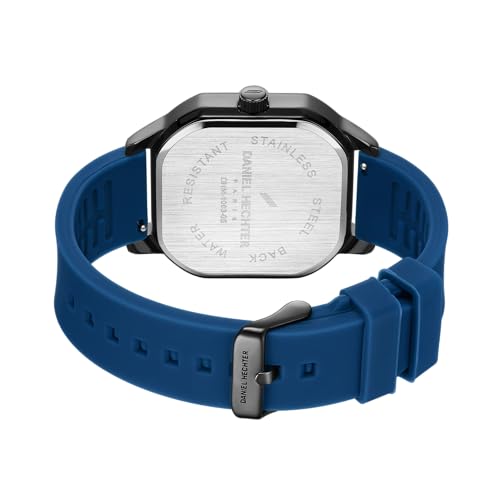 Image of Daniel Hechter Paris Rivoli Collection Modern Analog Watch for Men with Octagon Dial and Silicon Band-DHM1003