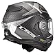 LS2, Modularer Motorradhelm ADVANT X CARBON HORIZON Matt Silver Grey, M