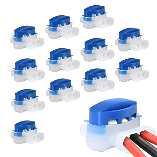 Conector de Cable para Robot cortacésped,12 Pcs Conector Cable Robot Cortacesped Conector De Cortacésped Robot Reparacion Cables para Cortadores Automaticos