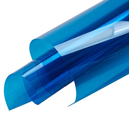 HOHOFILM Deko-Fensterfolie, selbstklebend, transparent, für Zuhause, Bau,...