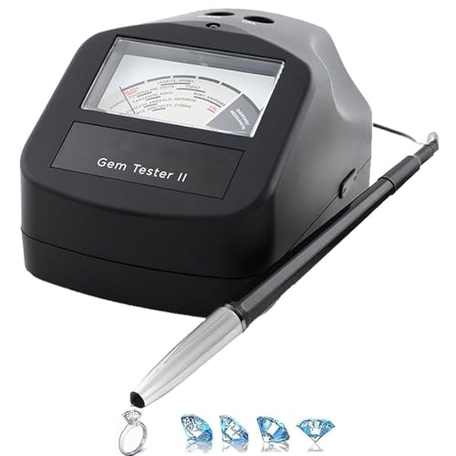 Kit de Prueba de Gemas con medidor de conductividad térmica, probador de Diamantes y moissanita de Alta precisión para Fabricantes de joyería, identifica 16 Piedras Preciosas comunes.