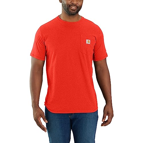 Carhartt Men's Force Relaxed Fit Midweight Short-sleeve Pocket T-shirt Work Utility T-Shirt