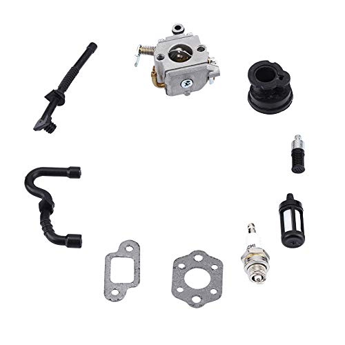 Carburateur MS170 MS180 réparation fuite essence et calage