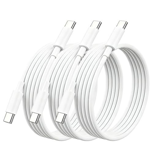 USB-C to USB-C ケーブル 2m 3本セット【最大65W PD対応 】LpoieJun 急速充電 高速データ転送 断線防止 高耐久TPE スマートフォン/タブレット/ゲーム機などType-c機種と互換性があり