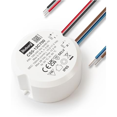 illuburg Waterproof LED Driver 700mA 7.5W - 12W Cover