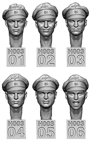 Casque Waffen SS Commander 1/35 Life Miniature LM-35H003, miniature en résine haute précision