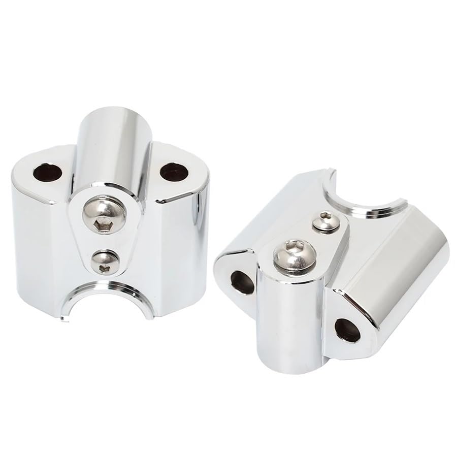 Supports de guidon moto R18 usinés pour une colonne de rehaussement stable