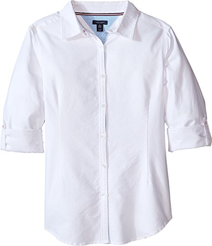 Tommy Hilfiger Girls' Solid Oxford Shirt