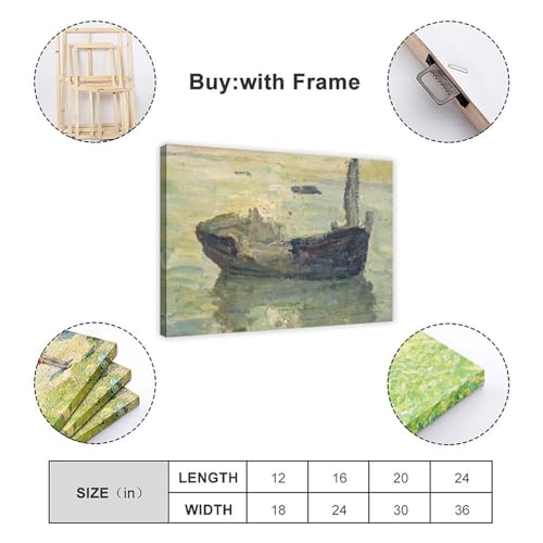 Impression sur toile The WRECK de Tanner - Tableau déco salon 30x45 cm