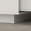 Amazon.com: ECACAD Modern LED Coffee Table with 2 Drawers, Tempered ...