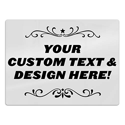 BuildASign Custom Car Magnet- 12" x 18", White