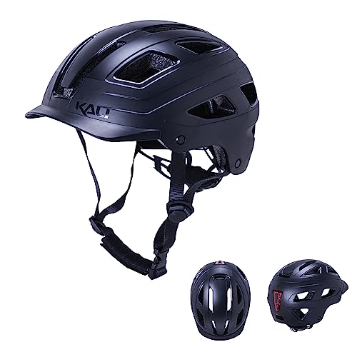 Kali Protectives Cruz Bike Helmet - Lightweight And Adjustable With Ventilation And Eye Protection Visor - Easy Adjustment Buckle For Men And Women - Urban Cycling Helmet For Kids And Adults #TOP29