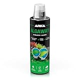 ARKA Algaway – 473 ml – trattamento anti alghe per acquari – elimina alghe verdi, filamentose e macchiate – senza rame, sicuro per piante e pesci – per acquari d’acqua dolce