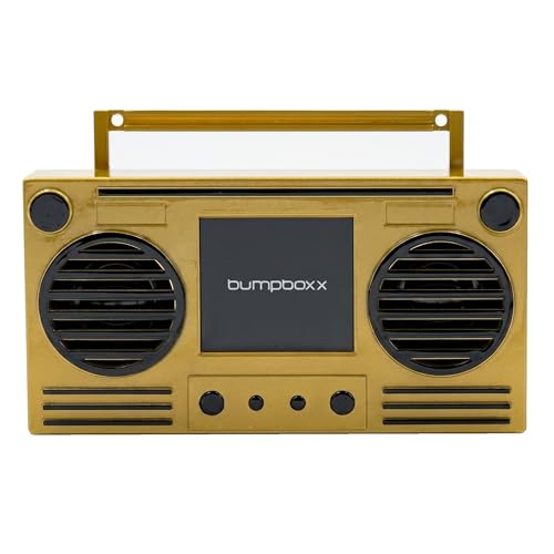Bumpboxx-MicroBoom-Wearable-Bluetooth-Speaker-with-24-Gold-Plated-Chain Bumpboxx MicroBoom Wearable Bluetooth Speaker with 24" Gold-Plated Chain - Image 1
