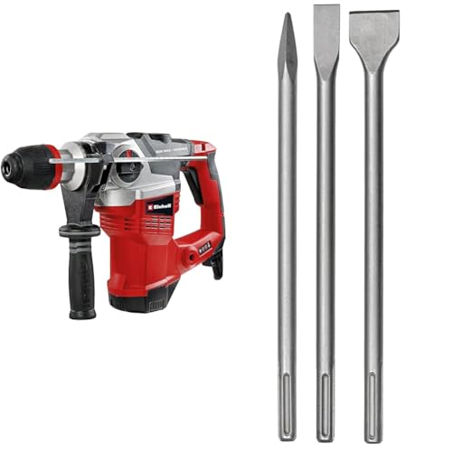 Marteau perforateur Einhell TE-RH 38 3F robustesse et précision béton
