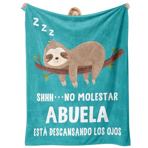 Regalo Abuela, Regalo Abuela Cumpleaños - Abuelos Manta 157*132cm