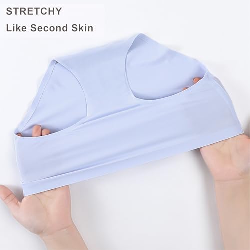 Kiench Teen Girls Seamless Underwear No Show Panties Invisible Briefs Pack of 64