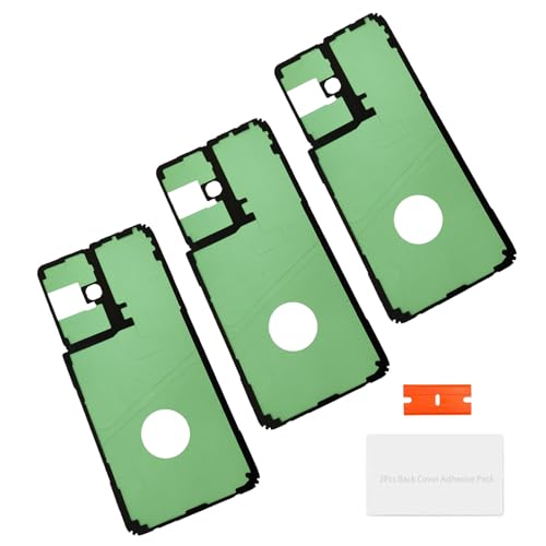 [3pcs Tape Pack] pre-Cut s21 Ultra Back Cover Battery Adhesive,Galaxy s21 Ultra Rear Cover Adhesive Parts,Back Battery Door Cover Adhesive Tape for Samsung Galaxy s21 Ultra 5G G998 6.8 Inches