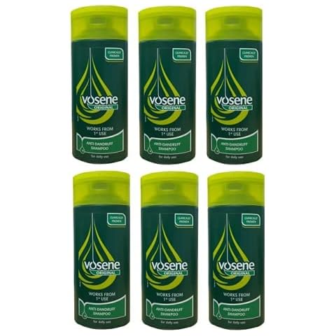 Pack of 6, Vosene Original Anti-Dandruff Shampoo - 200ml Cover