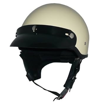 Amazon.co.jp: ZK-600 ヘルメット 3点ボタン式バイザー付き