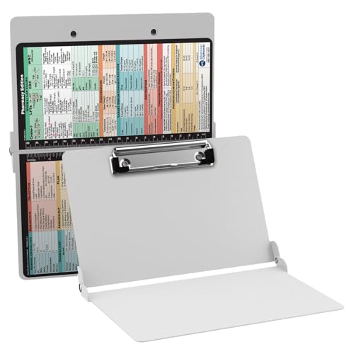 Whitecoat® Clipboard - Pharmacy Edition (Bi-Fold, White)