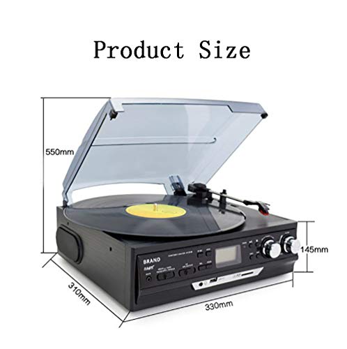 Yajun Platines Tourne Disque Vinyle Haut-Parleurs Stéréo Intégrés Prise en Charge d’une Cassette De Carte USB/SD Radio… - Les Beatles, Paul McCartney, John Lennon, RIngo Starr, George Harrison Yajun Platines Tourne Disque Vinyle Haut-Parleurs Stéréo Intégrés Prise en Charge d'une Cassette De Carte USB/SD Radio… – Image 7