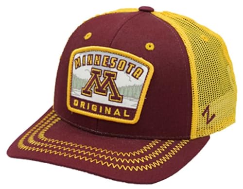 ZEPHYR Minnesota Gophers Rabble Rouser Gorra Snapback Multicolor miniatura 1