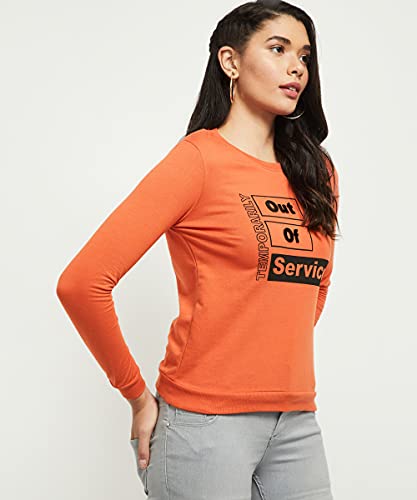 Image of Max Women's Cotton Crew Neck Sweatshirt