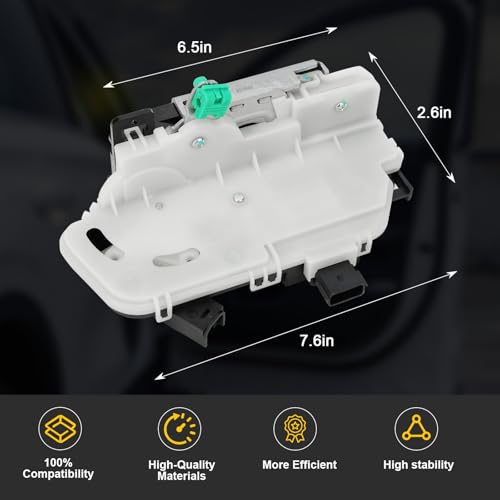 Image of 9L3Z-5421812-A Door Lock Latch Actuator Front Right Passenger Side Power Compatible with 2009-2014 F-150,2013-2019 Taurus,2010-2014 Lincoln Mark LT,2011-2019 Explorer
