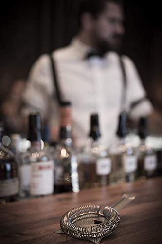 Buddy´s Bar - Barzeef, Hawthorne strainer, hoogwaardige zeef voor alle glazen en shakers, geschikt voor levensmiddelen en hoogglans gepolijst, vaatwasmachinebestendig met afneembare spiraalveer, - Image 4