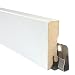 Produktbild Laminat Sockelleiste CUBE "WEISS" Höhe: 58 mm x Tiefe: 16 mm x Länge: 2400 mm - Sie kaufen - (1 Stück) mit 2400 mm Länge