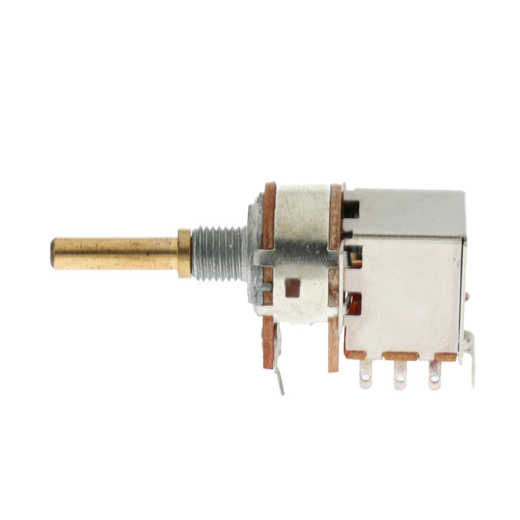 BNF® Chrome Push Pull Guitar Control Pot Potentiometer For Electric Guitar Bass