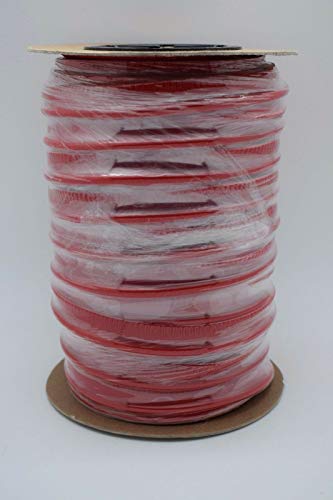 Usa Fabric Store 11-WELT-PVC-NA-BRTRED-PF-10Y-10 10 Yards Bright Red Welt Cord Vinyl Piping Marine Outdoor Upholstery Uv Edge Trim Fabric thumb #4