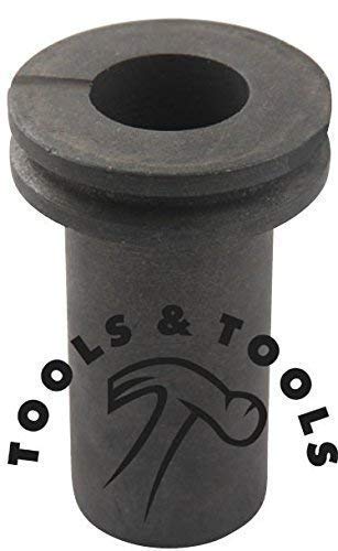 Molde de fundición de metal para crisol de grafito, oro, plata, cobre, 1 kg