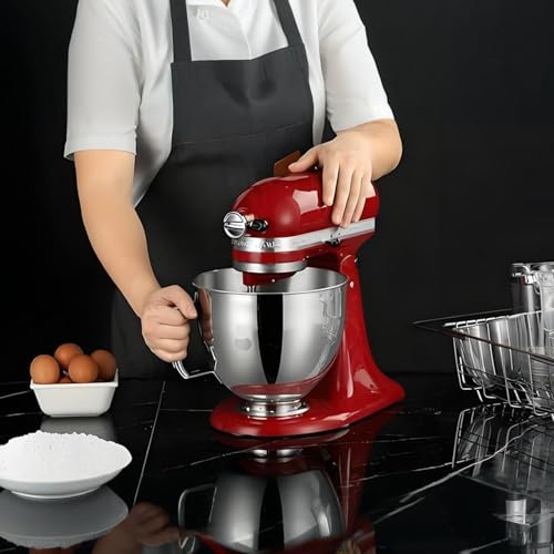 Tazón de acero inoxidable 5QT para Kitchen Aid Artisan y Classic miniatura 6