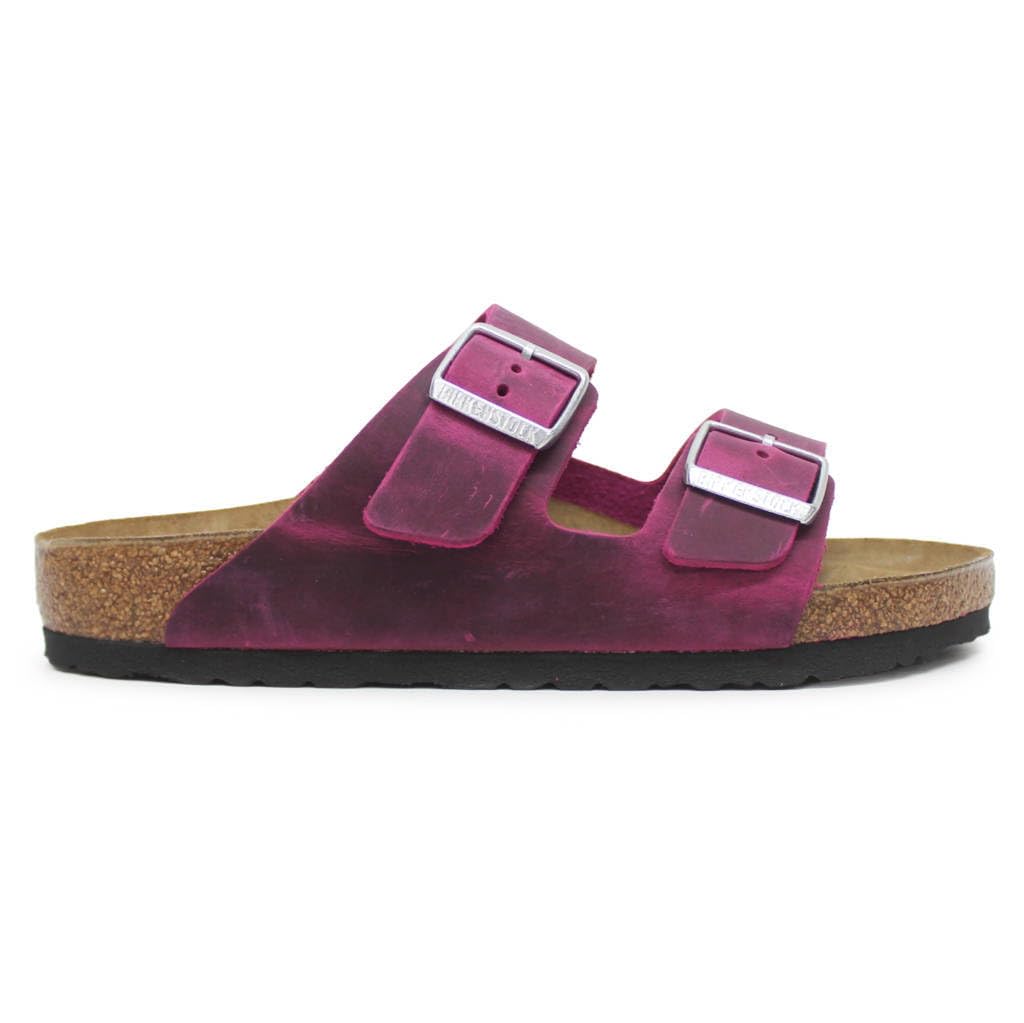 Birkenstock Unisex Arizona BS Oiled Leather Festival Fuchsia Sandals 10 W / 8 M US