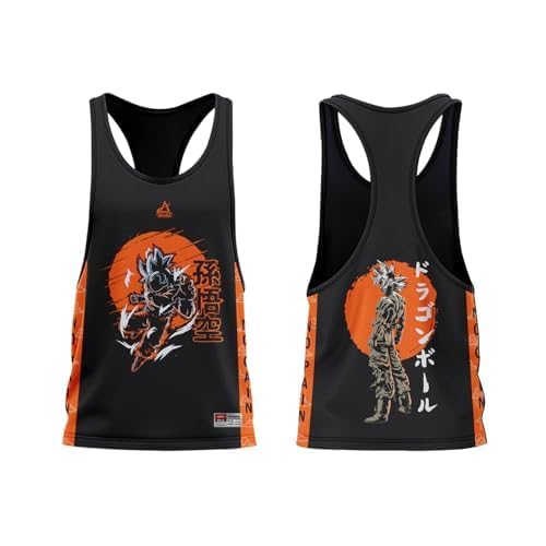 akiba Mens Printed Fitness Workout Stringers Gym Stylish Vests-picture-38