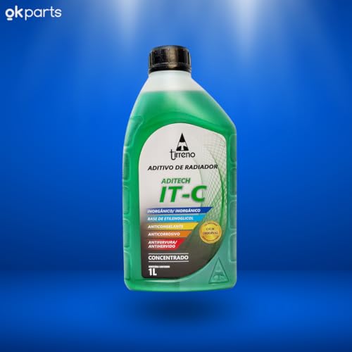 Aditivo de Radiador Verde Concentrado Tirreno Aditech IT-C 1L