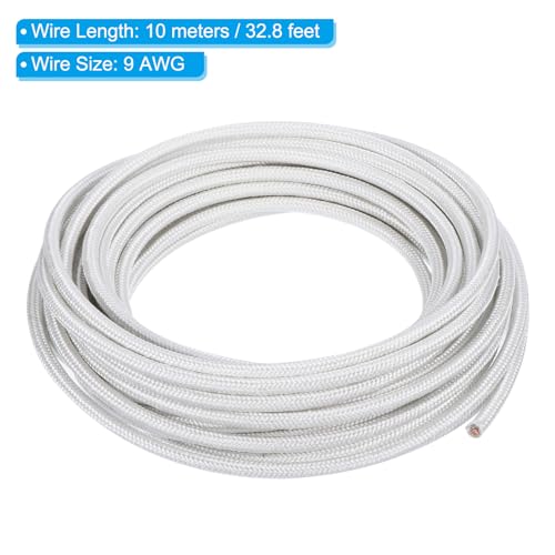 PATIKIL 32.8Ft 9 AWG High Temperature Wire - Image 2