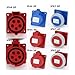 Industrial Plug and Socket Waterproof Connector 3PIN 4PIN 5PIN 16A/32A Electrical Connection Wall Mount(5 PCS IP44-3P)