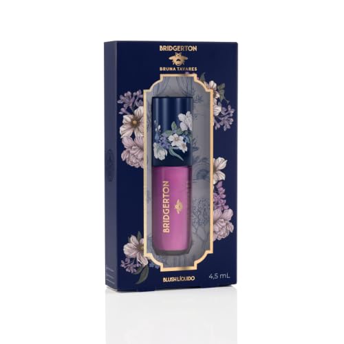 Blush Líquido Bridgerton Bruna Tavares, Flawless, 4,5ml | Cremoso, Hidratação e Coloração, Todos os Tipos de Pele