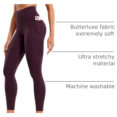 Image of CRZ YOGA Butterluxe Leggings Pockets 25'' | Extremely Soft, Gentle Compression, Workout, High Waisted, for Women